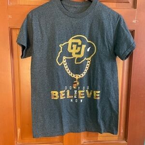 Brand new CU Buffs tee shirt